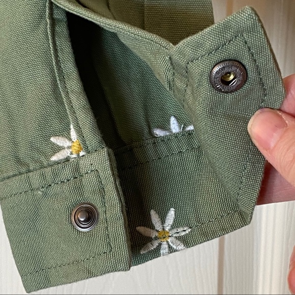 Gap Green Floral Utility Jacket - NEW🌼 - Picture 8 of 15